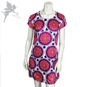 TRACY NEGOSHIAN Kaleidoscope print dress